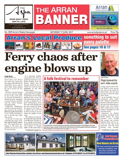 Arran Banner issue 