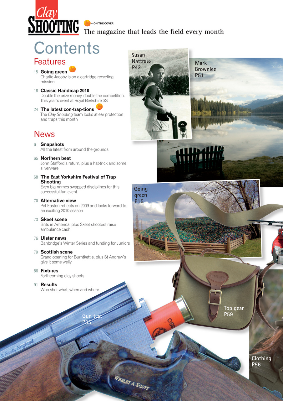 Clay Shooting Preview Pages