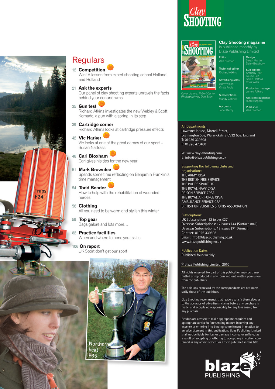 Clay Shooting Preview Pages