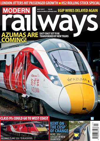 Modern Railways issue  July 2017