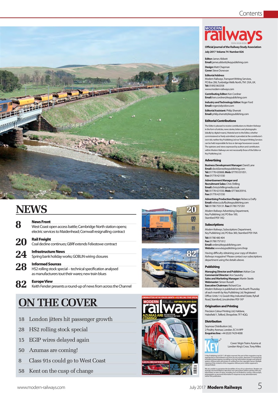 Modern Railways Preview Pages