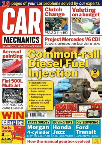 Car Mechanics issue July 2017