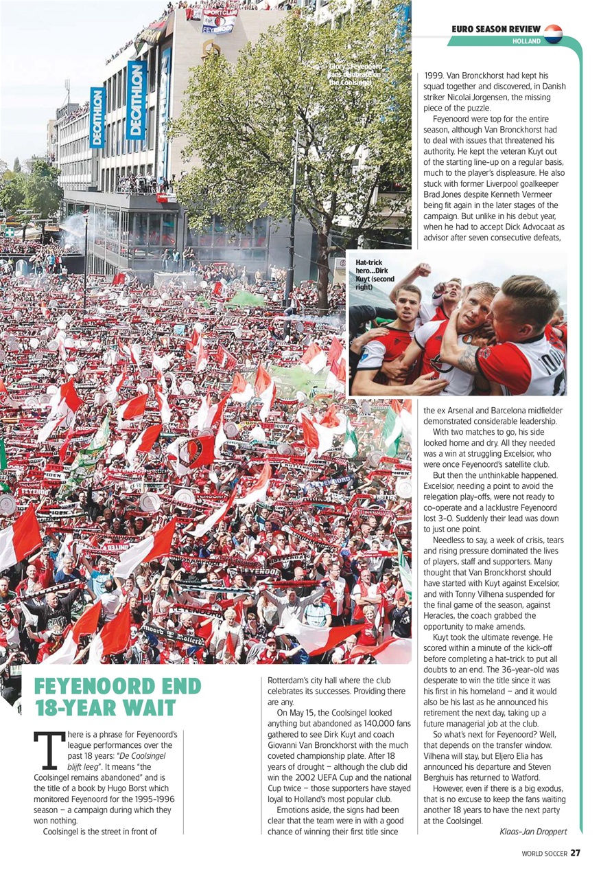 World Soccer Preview Pages