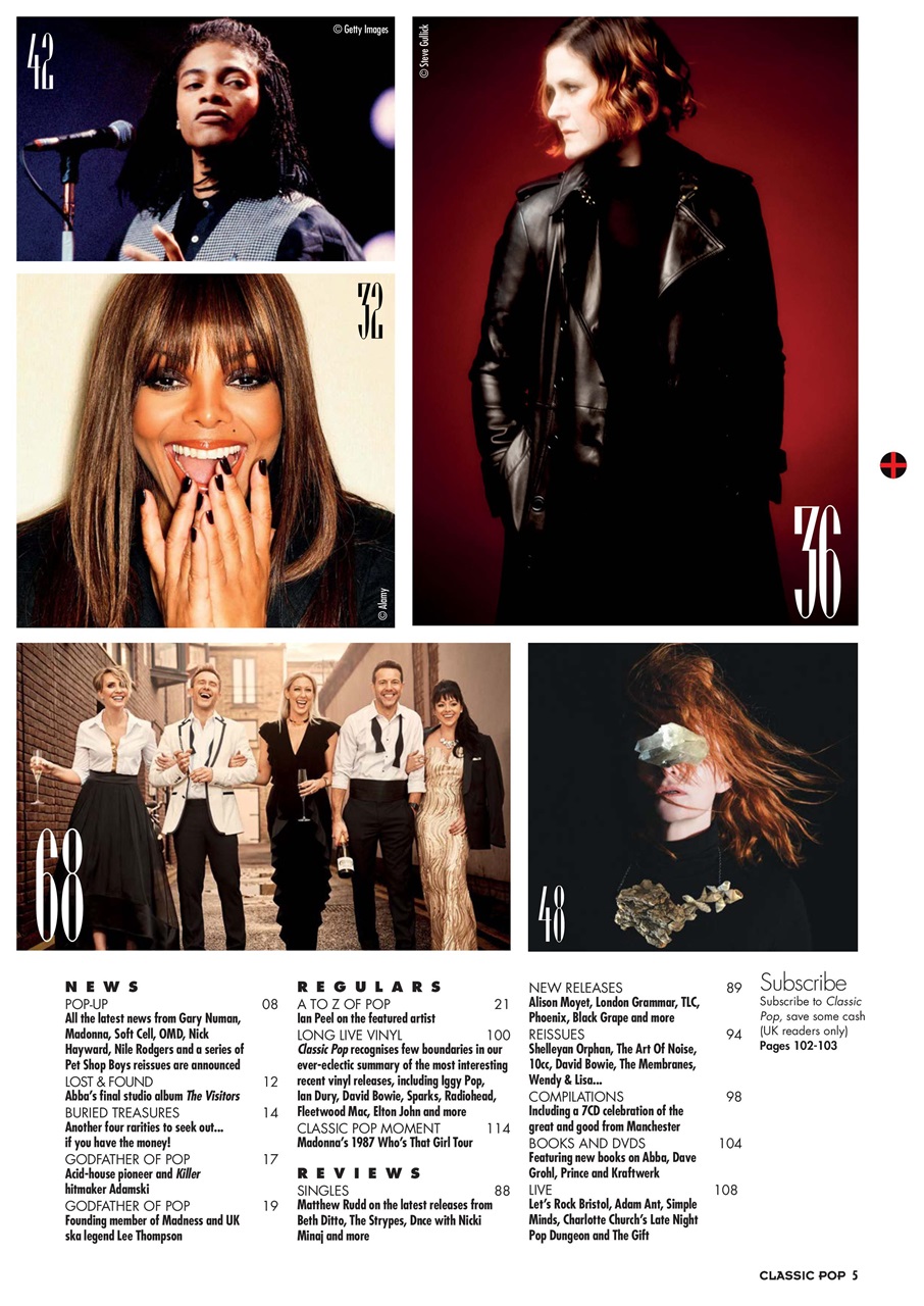 Classic Pop Preview Pages