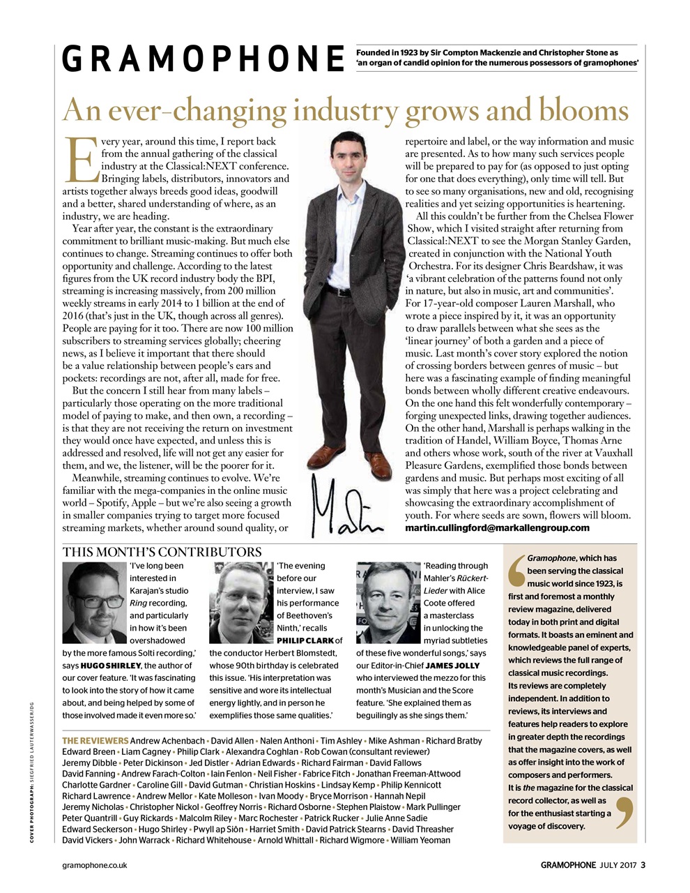 Gramophone Preview Pages