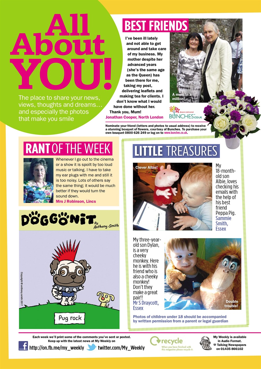 My Weekly Preview Pages