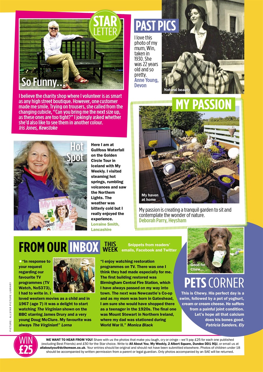 My Weekly Preview Pages