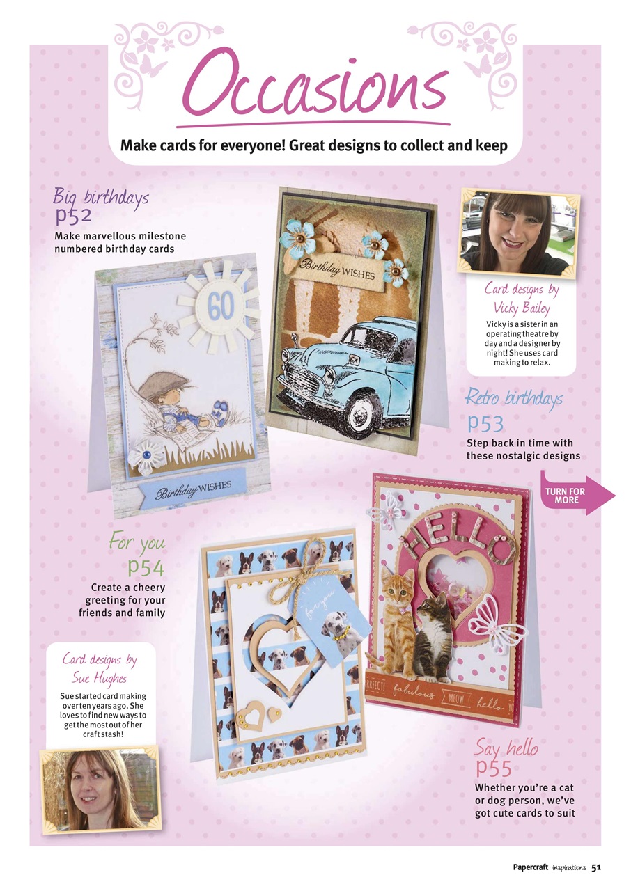 Papercraft Inspirations Preview Pages