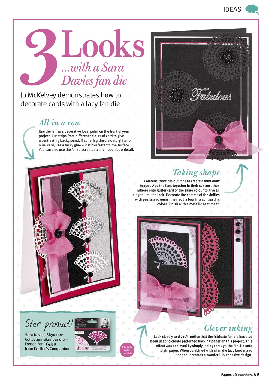 Papercraft Inspirations Preview Pages