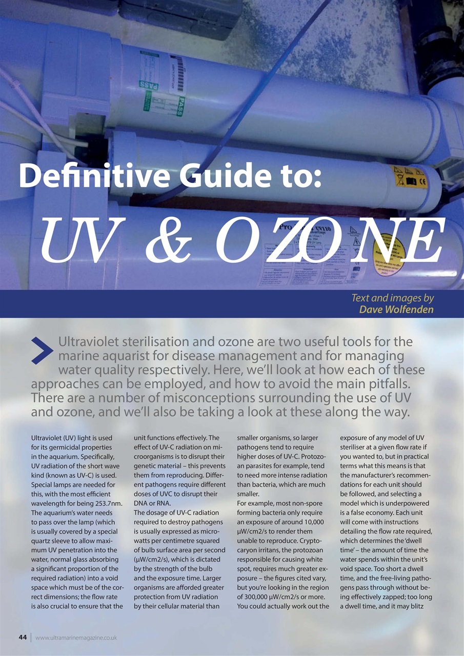 UltraMarine Magazine Preview Pages