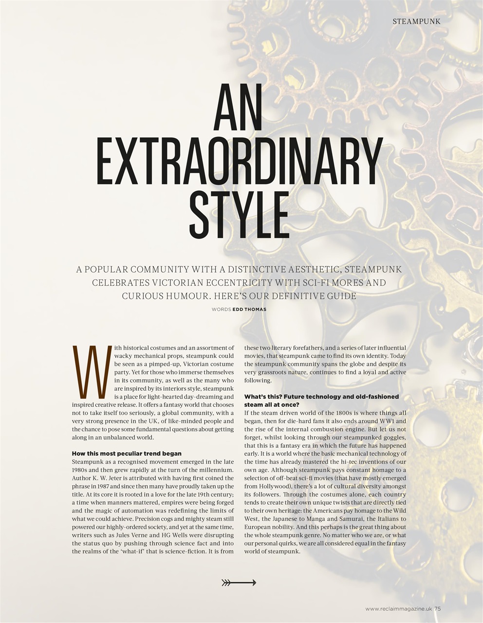 Reclaim Preview Pages