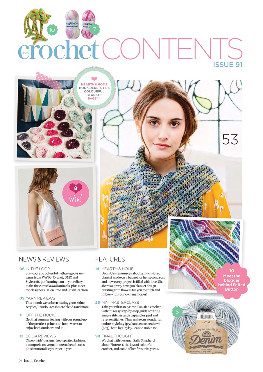 Inside Crochet Preview Pages