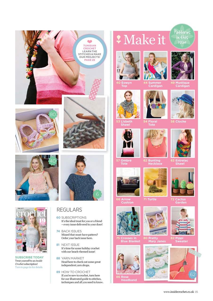 Inside Crochet Preview Pages