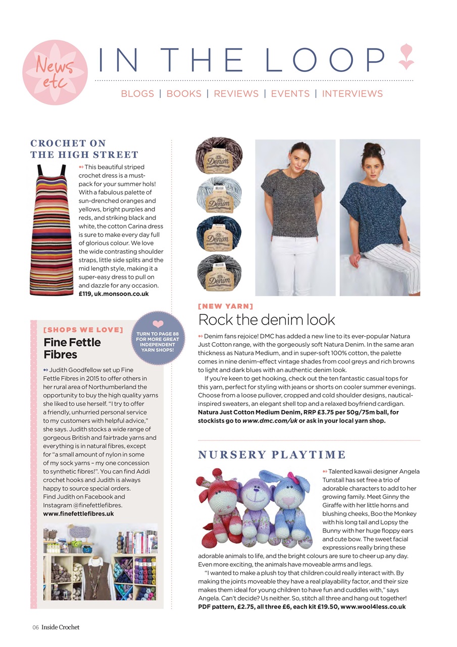 Inside Crochet Preview Pages