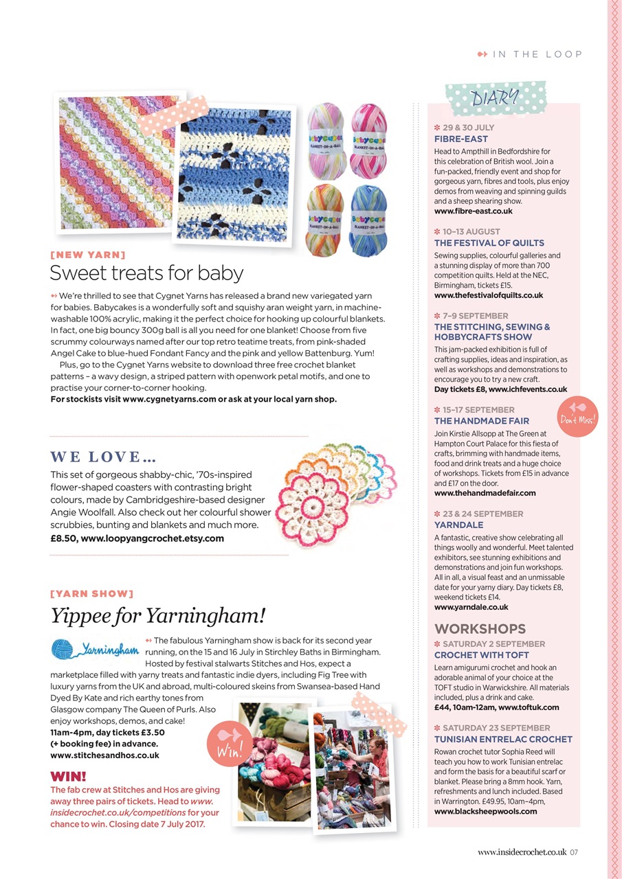 Inside Crochet Preview Pages