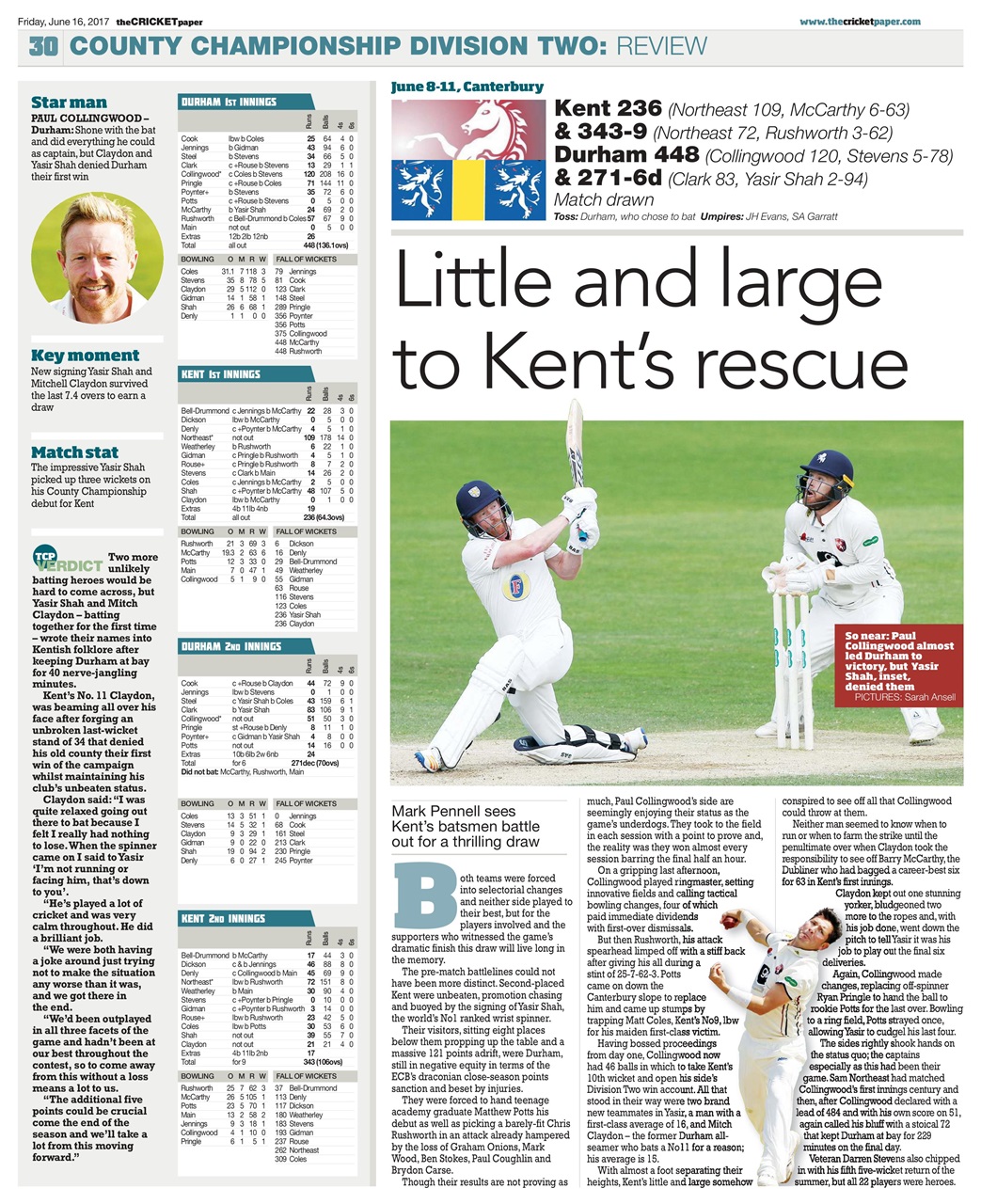 The Cricket Paper Preview Pages