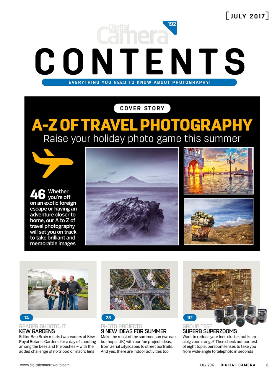 Digital Camera Magazine Preview Pages