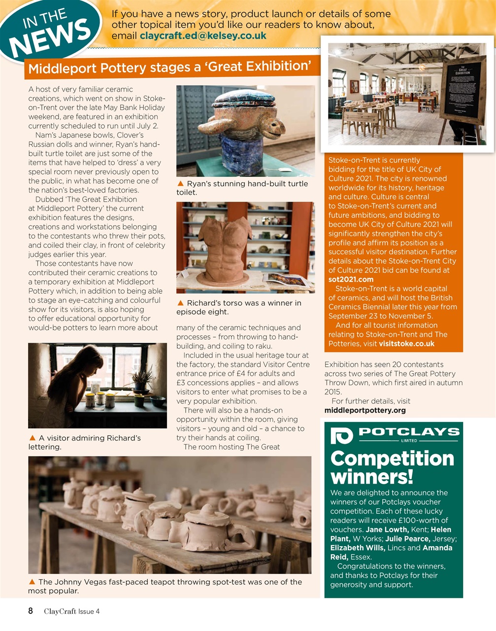 ClayCraft Preview Pages