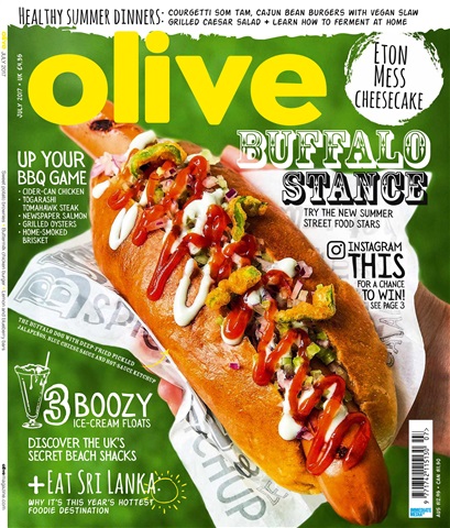 Olive Magazine issue July 2017