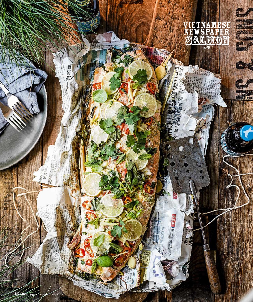 Olive Magazine Preview Pages