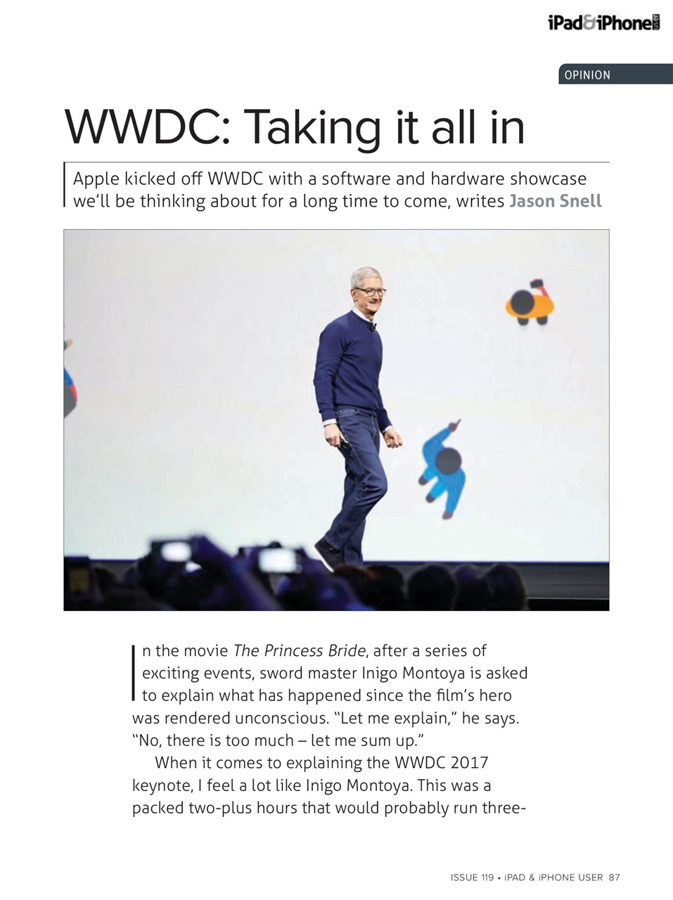 iPad and iPhone User Preview Pages