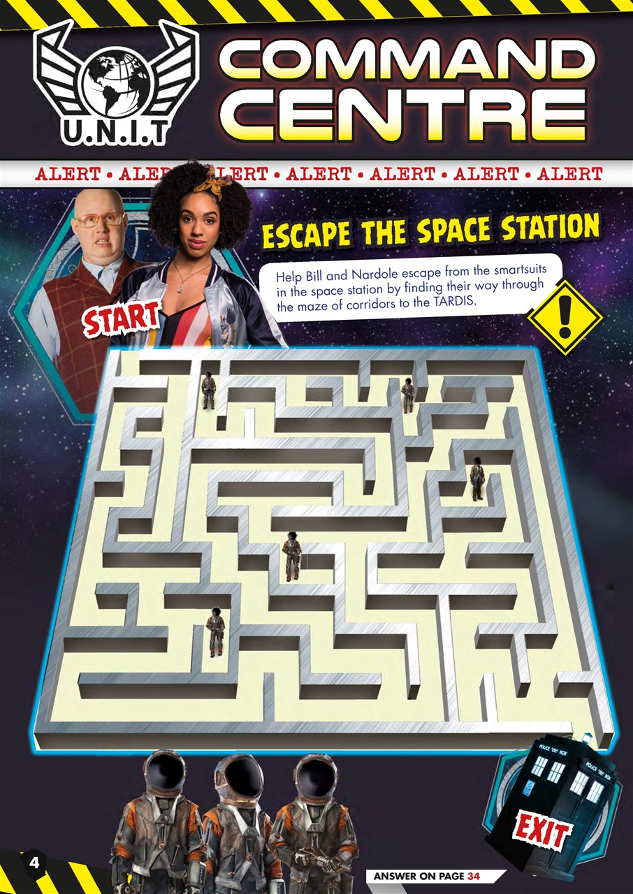 Doctor Who Adventures Magazine Preview Pages