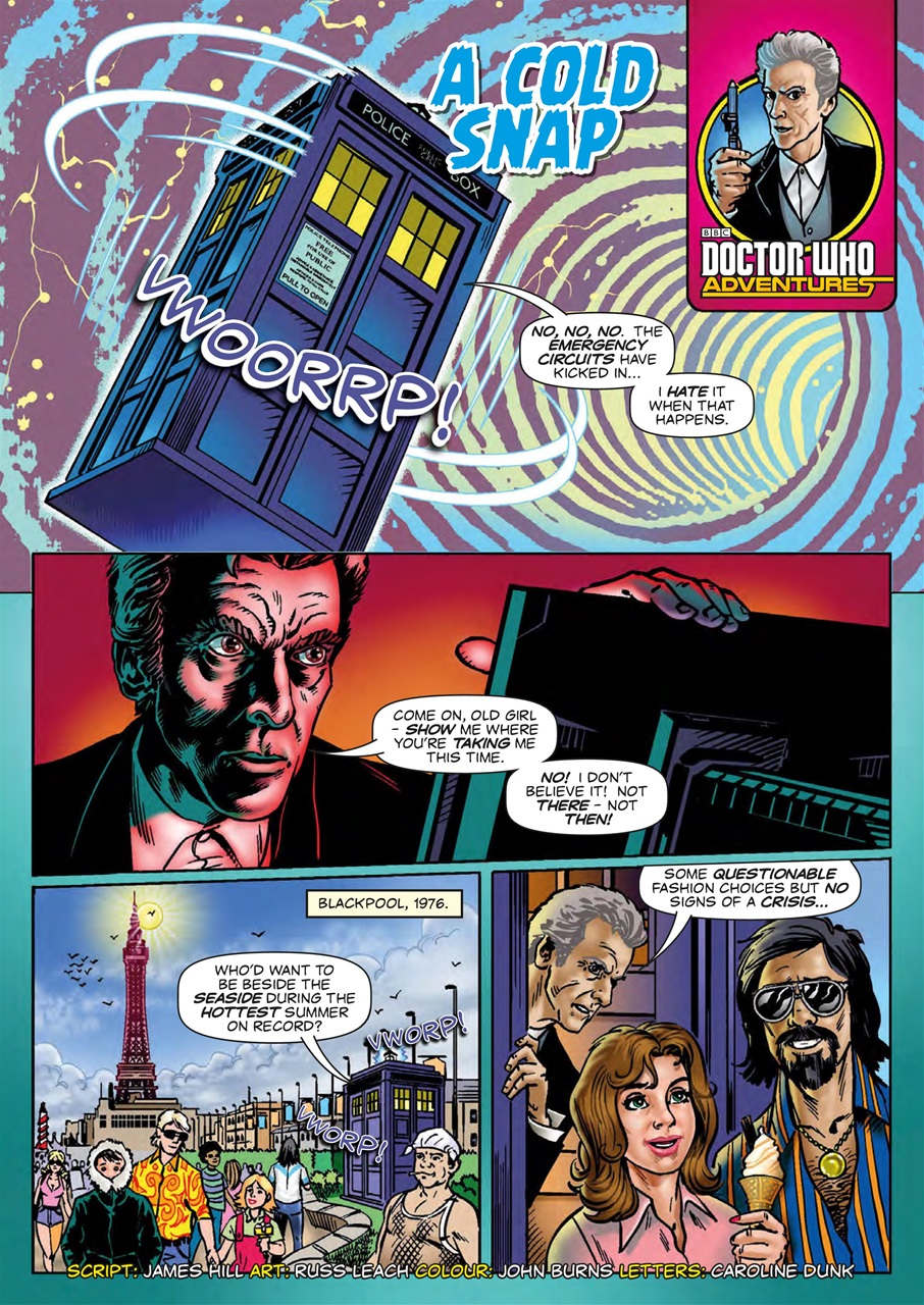 Doctor Who Adventures Magazine Preview Pages