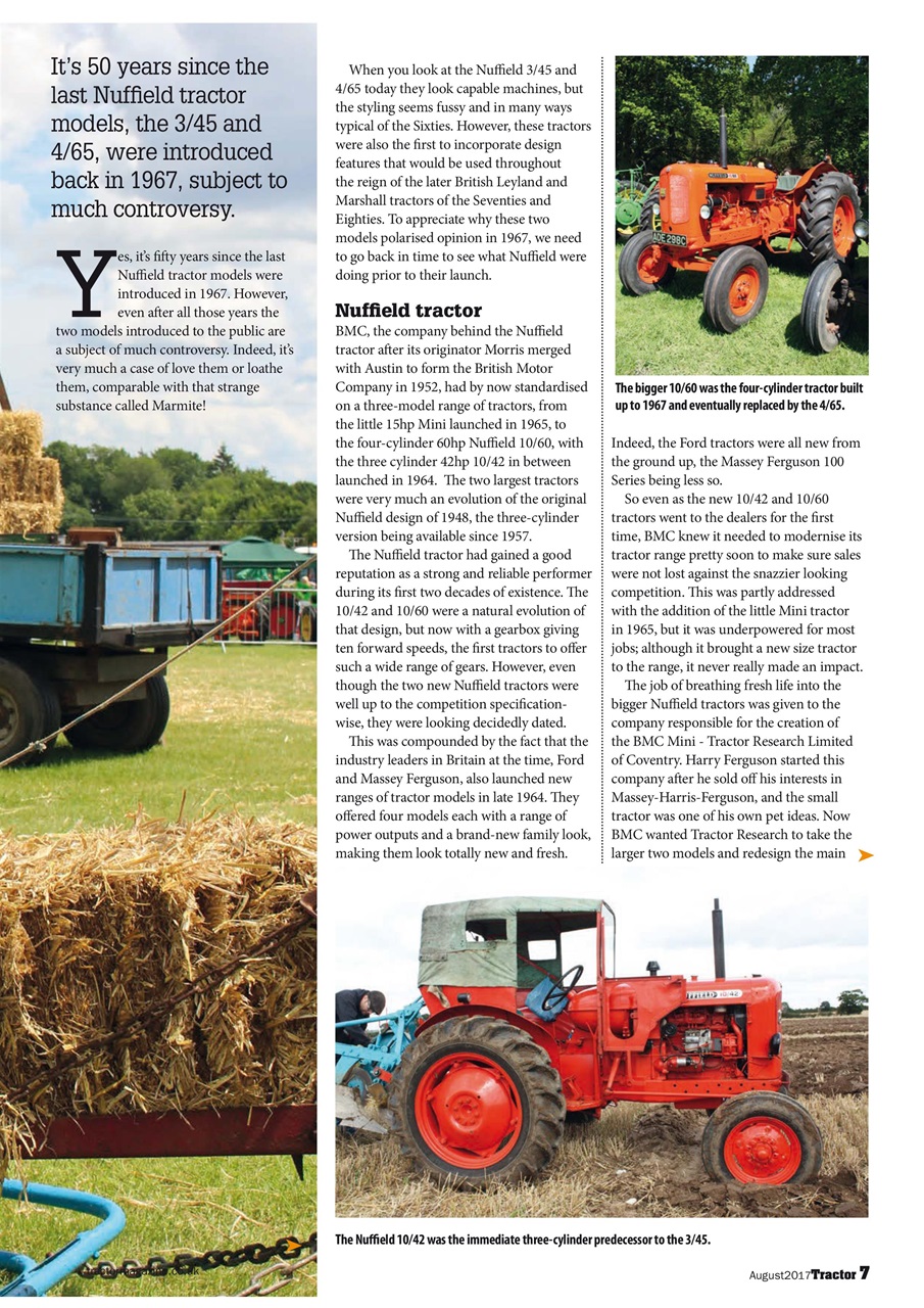 Tractor & Farming Heritage Magazine Preview Pages