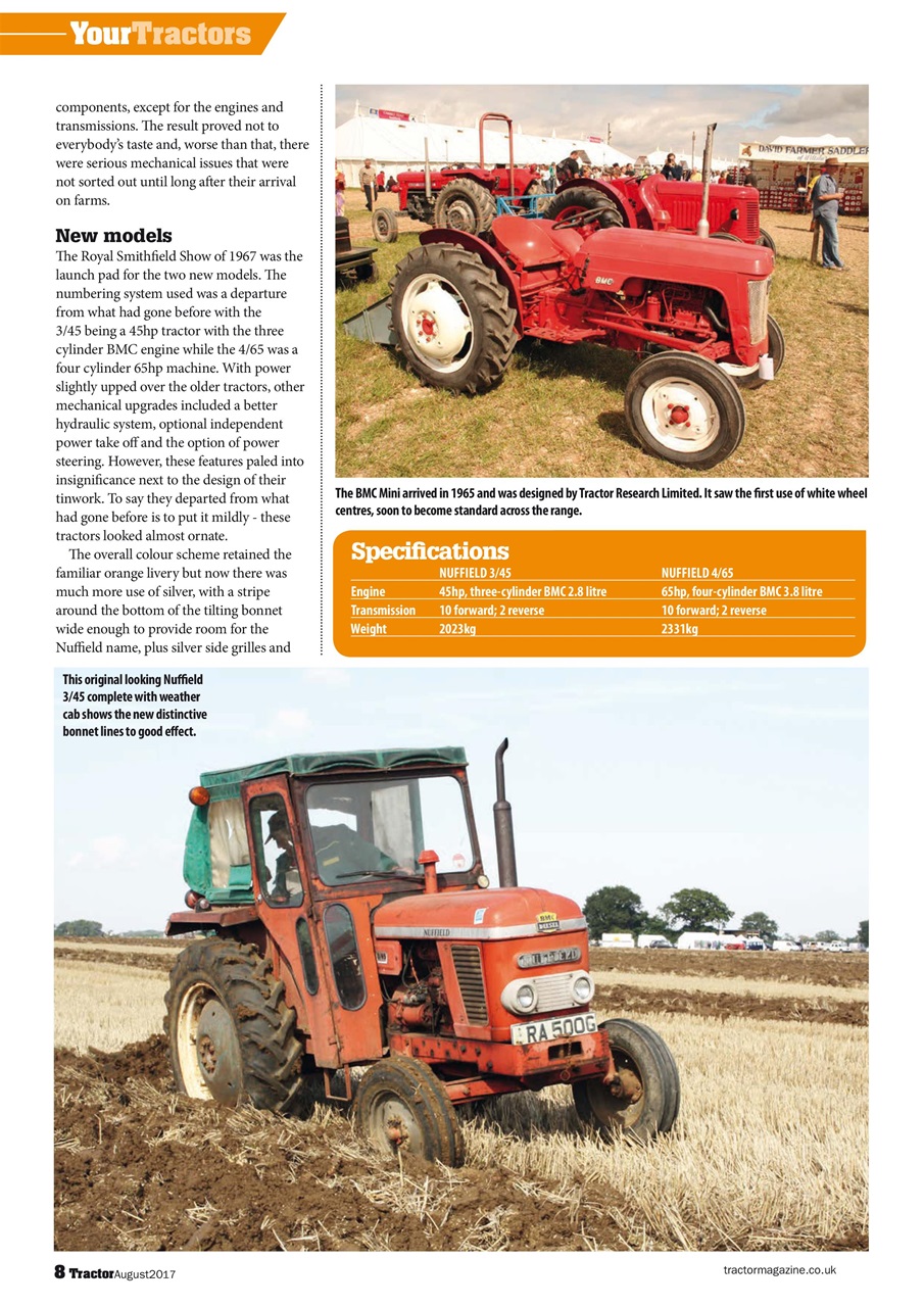 Tractor & Farming Heritage Magazine Preview Pages