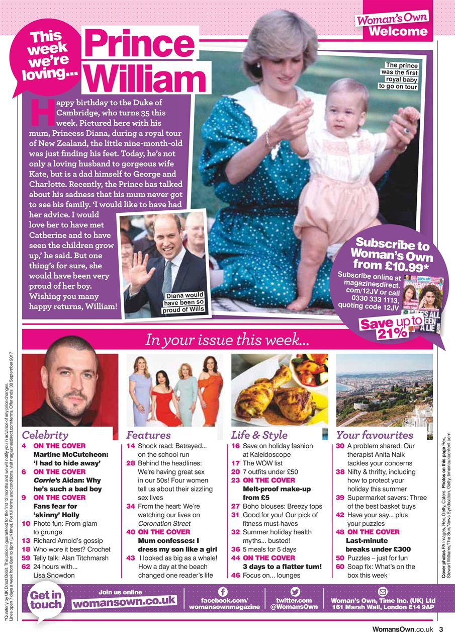 Woman's Own Preview Pages