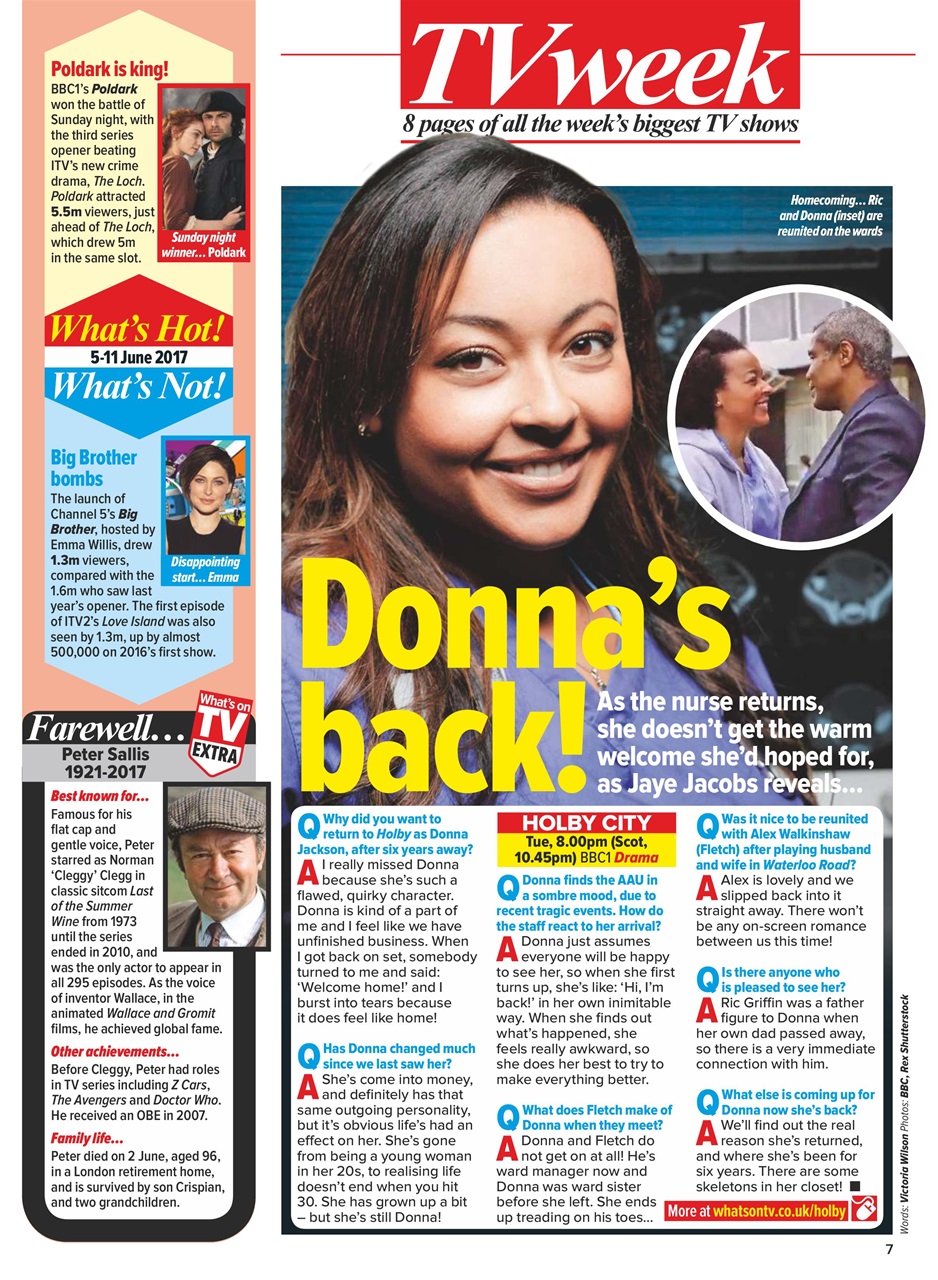 What's on TV Preview Pages