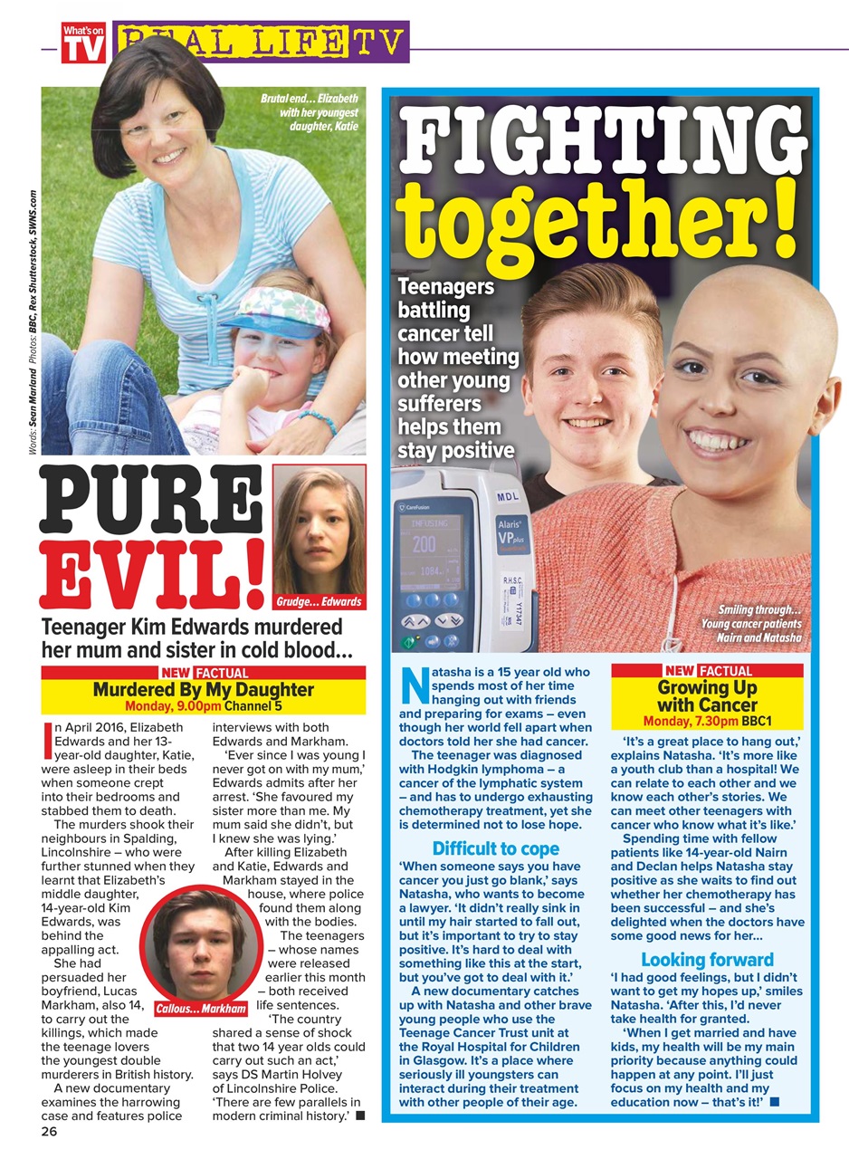 What's on TV Preview Pages