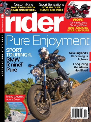 Rider Magazine issue August 2017