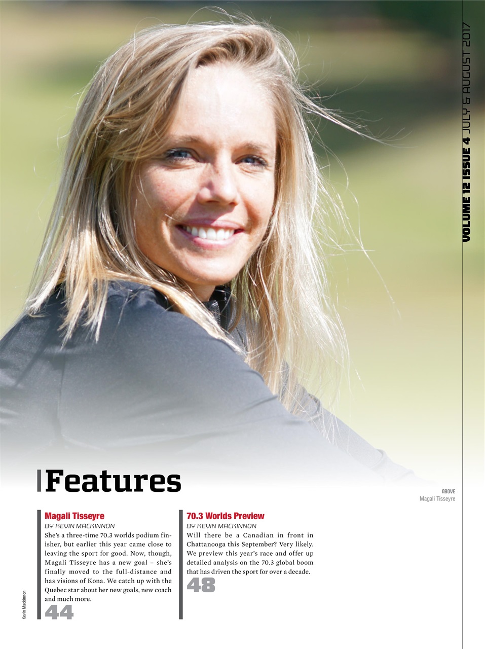 Triathlon Magazine Canada Preview Pages