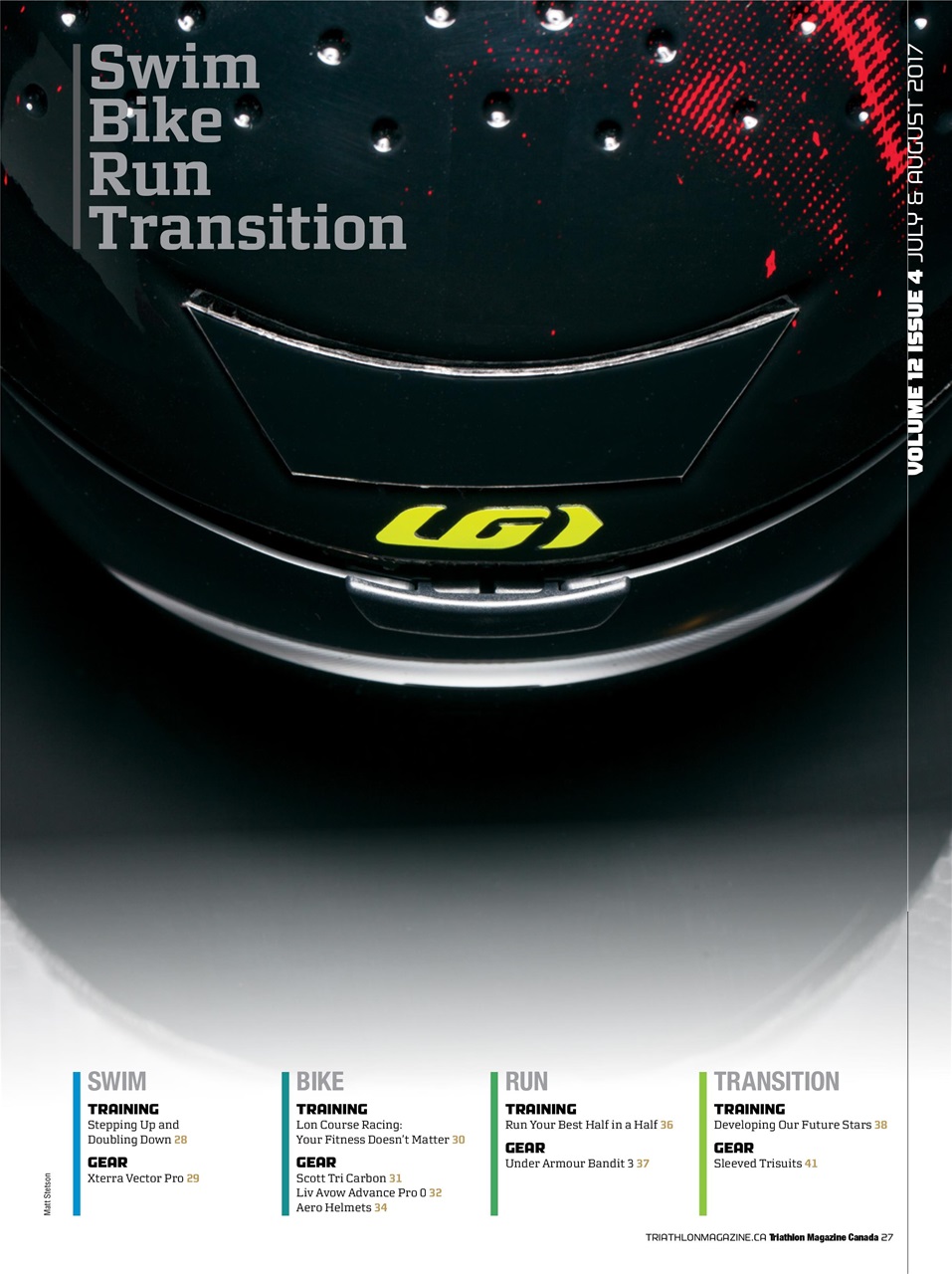Triathlon Magazine Canada Preview Pages