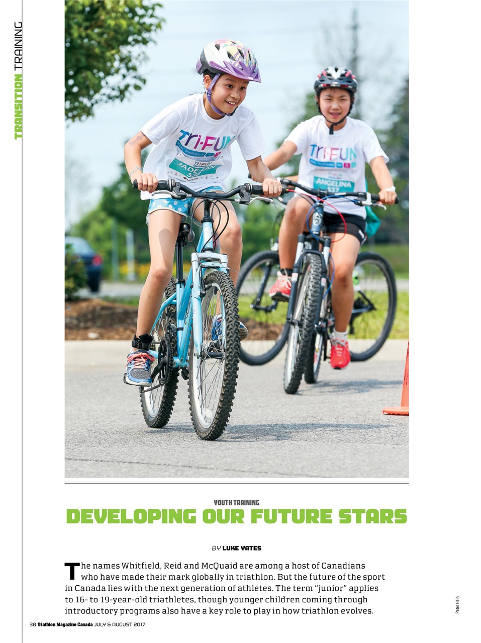 Triathlon Magazine Canada Preview Pages