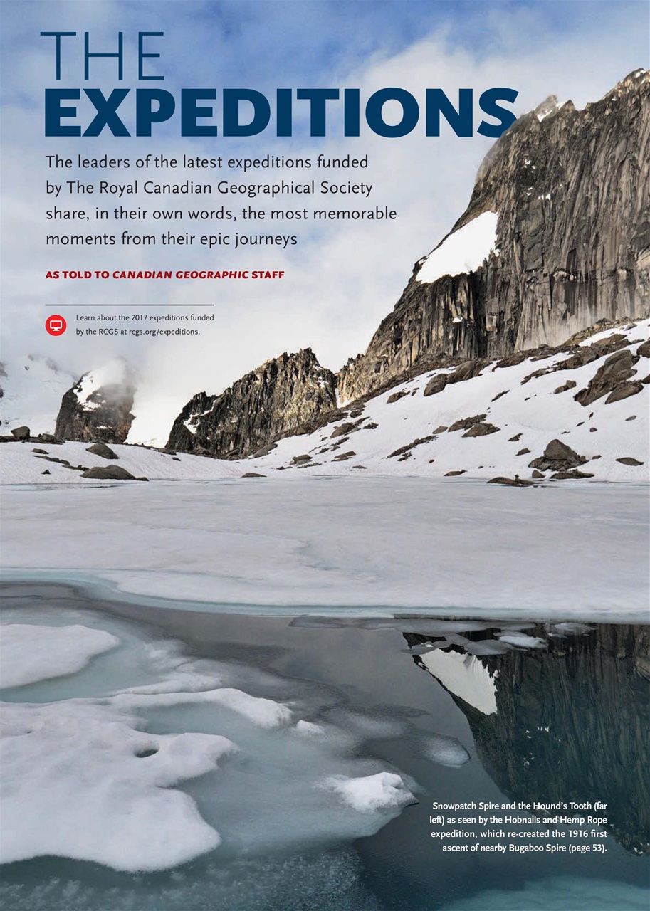 Canadian Geographic Preview Pages