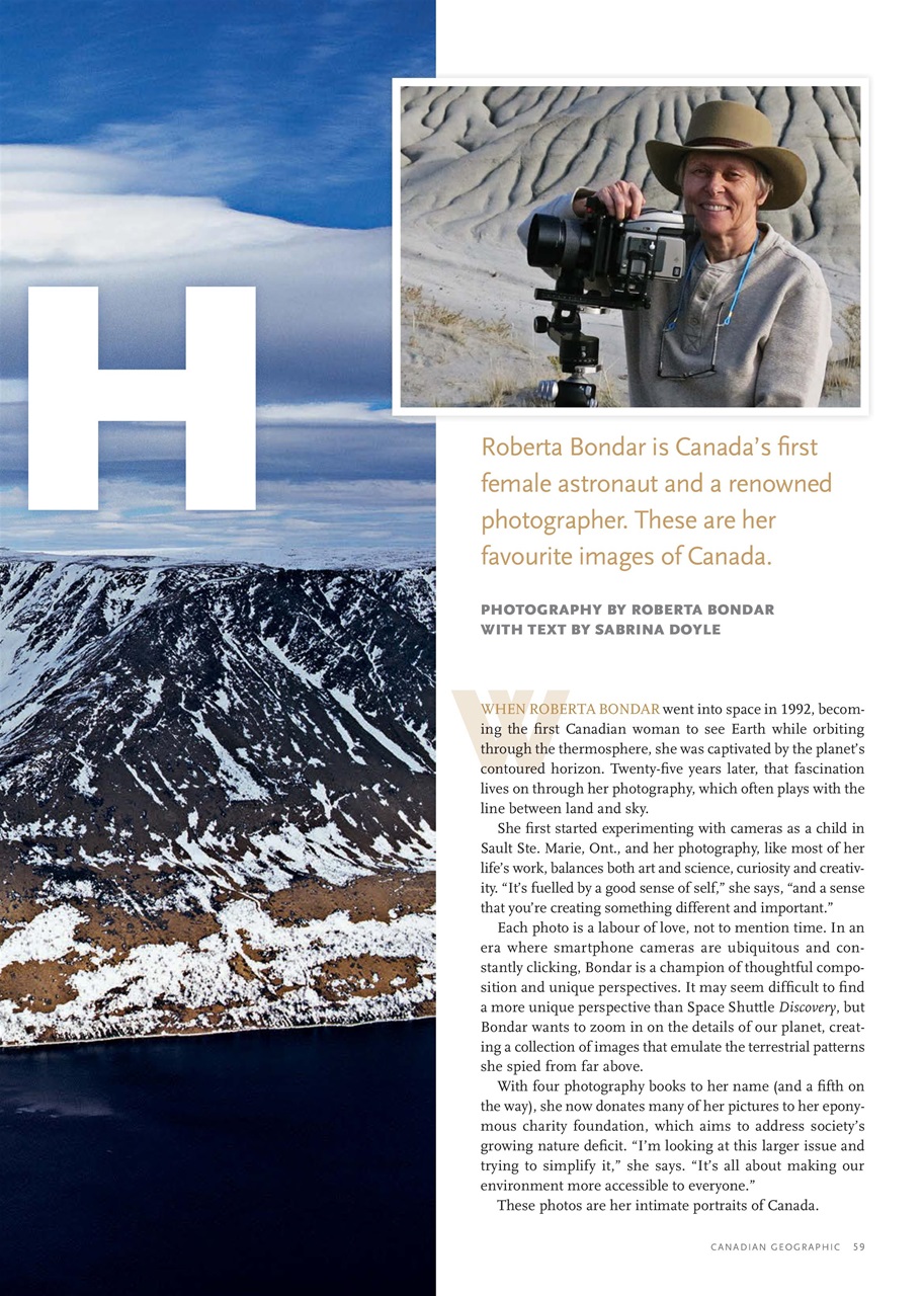 Canadian Geographic Preview Pages