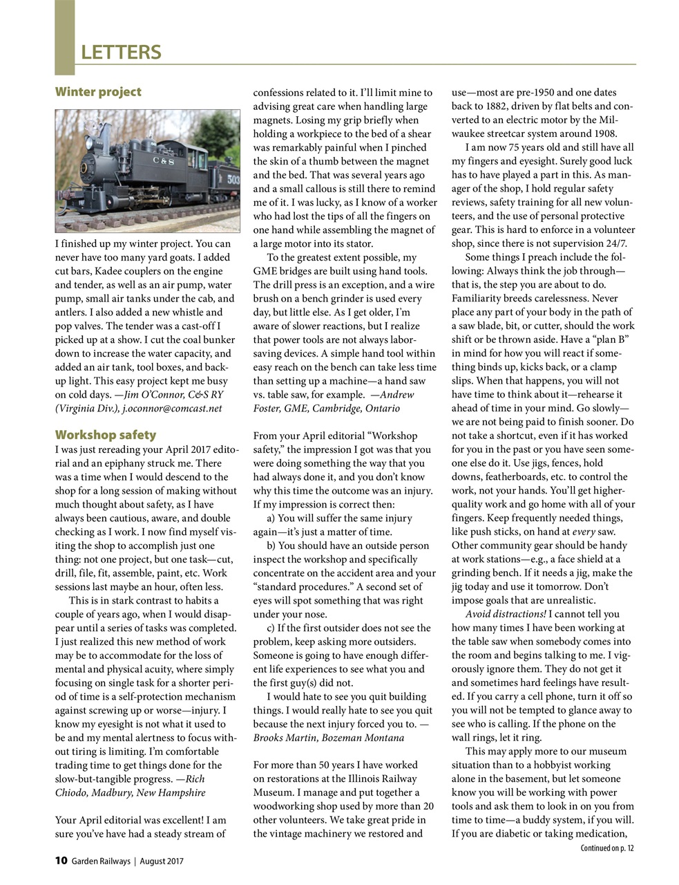 Garden Railways Preview Pages