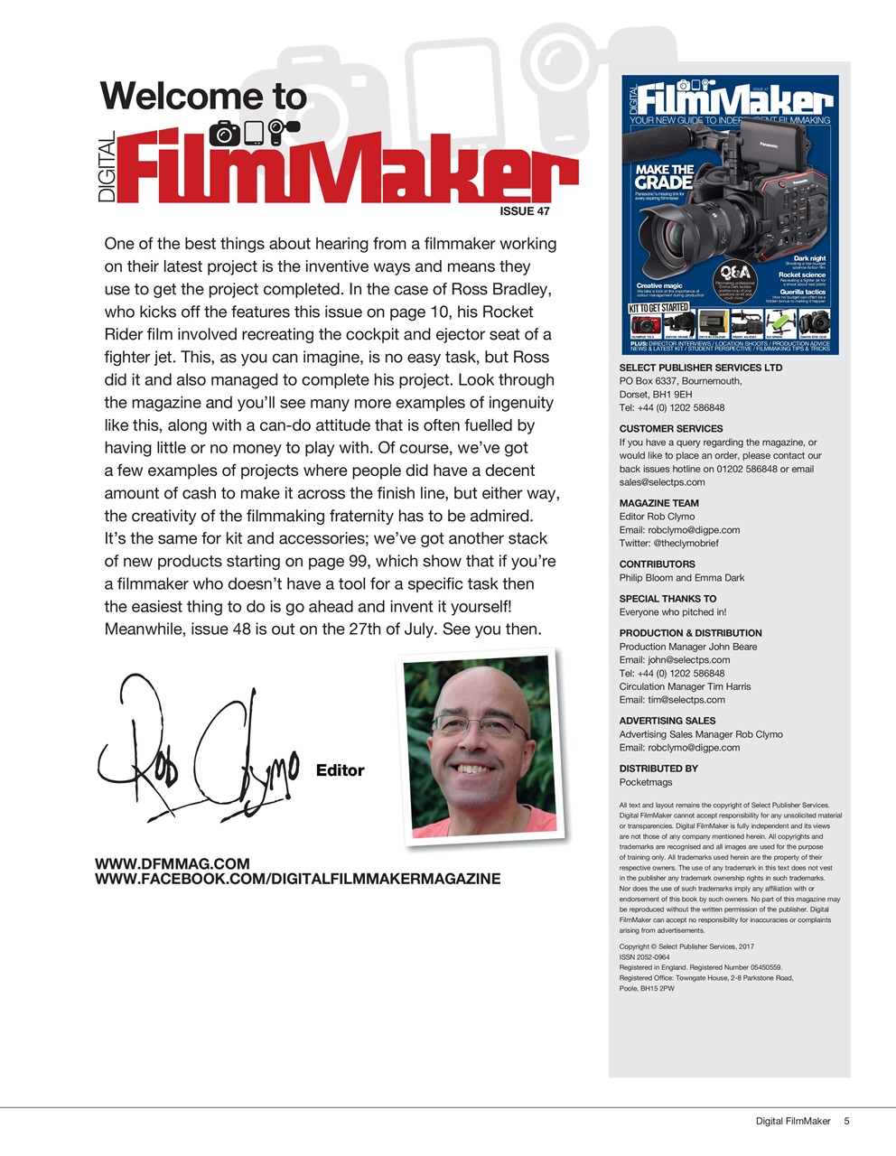 Digital FilmMaker Preview Pages