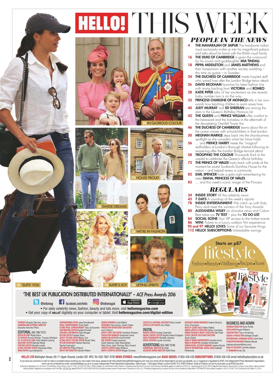 Hello! Magazine Preview Pages