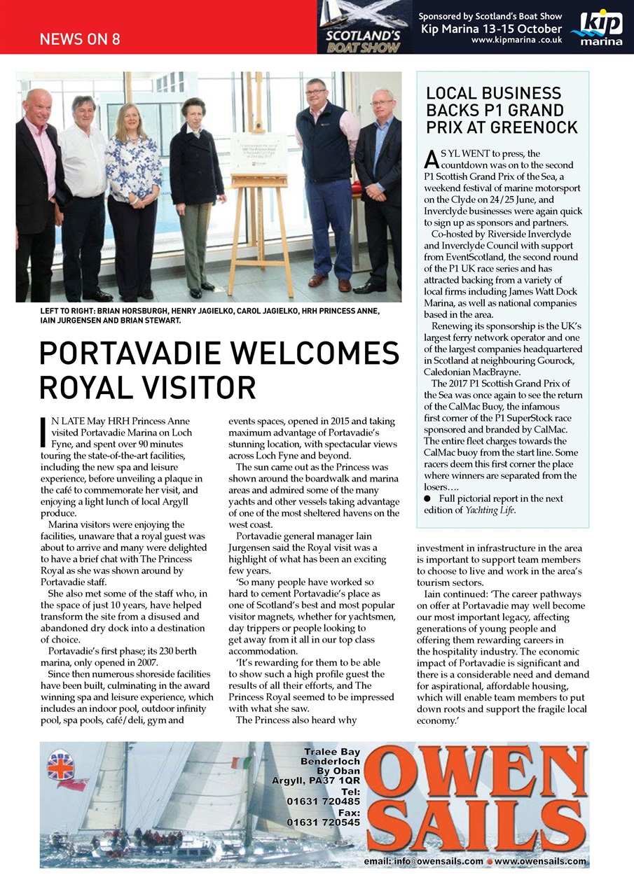 Yachting Life Preview Pages