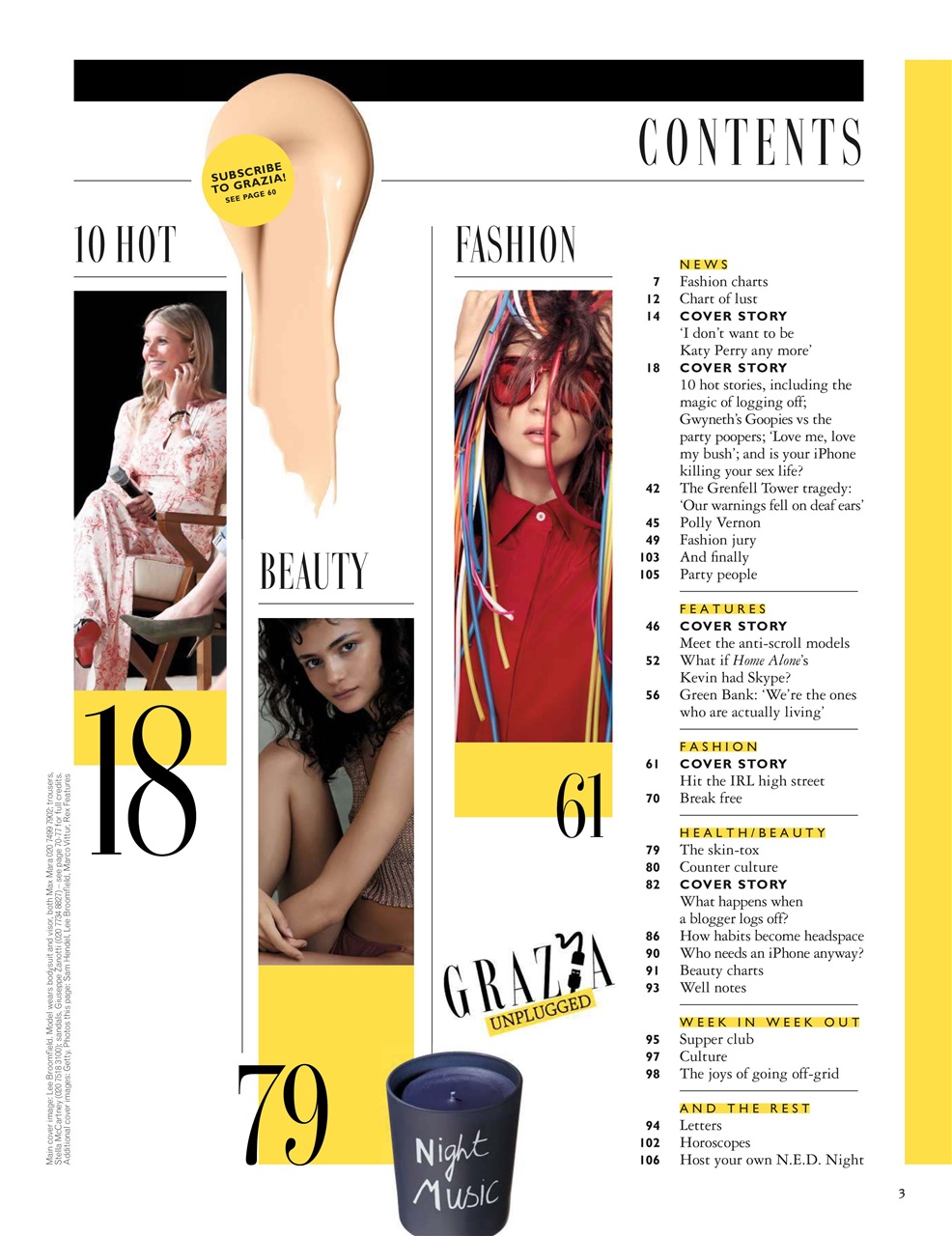 Grazia Preview Pages
