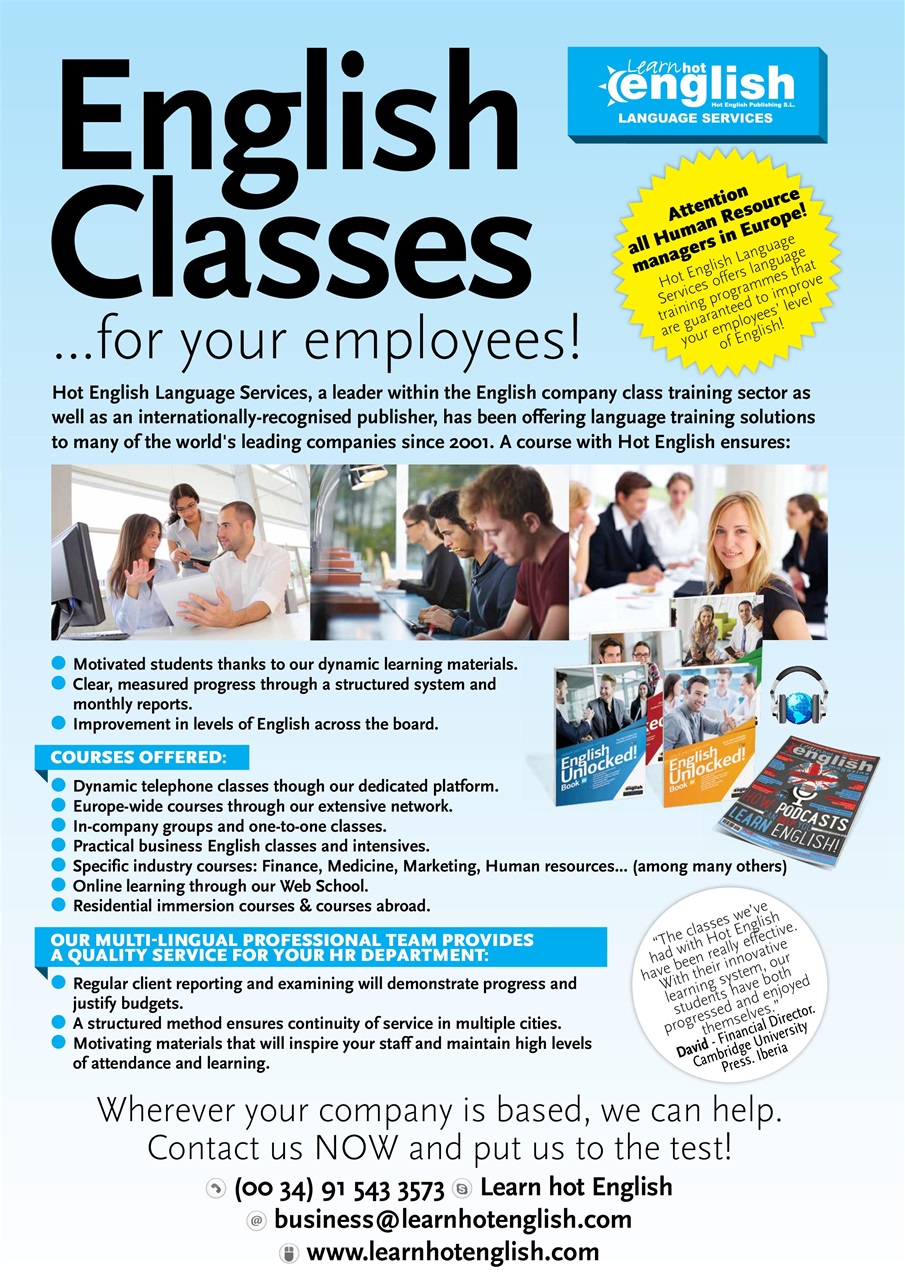 Learn Hot English Preview Pages