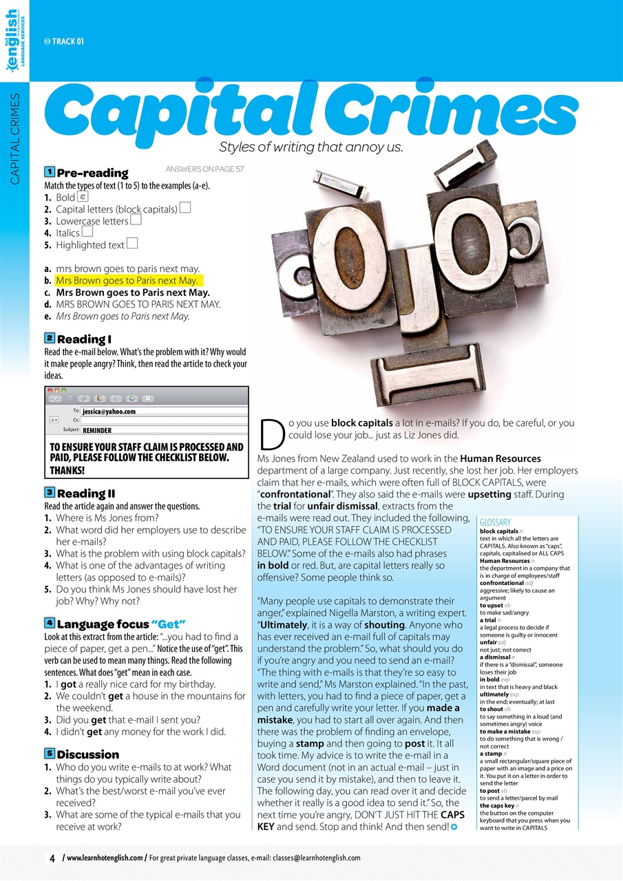 Learn Hot English Preview Pages