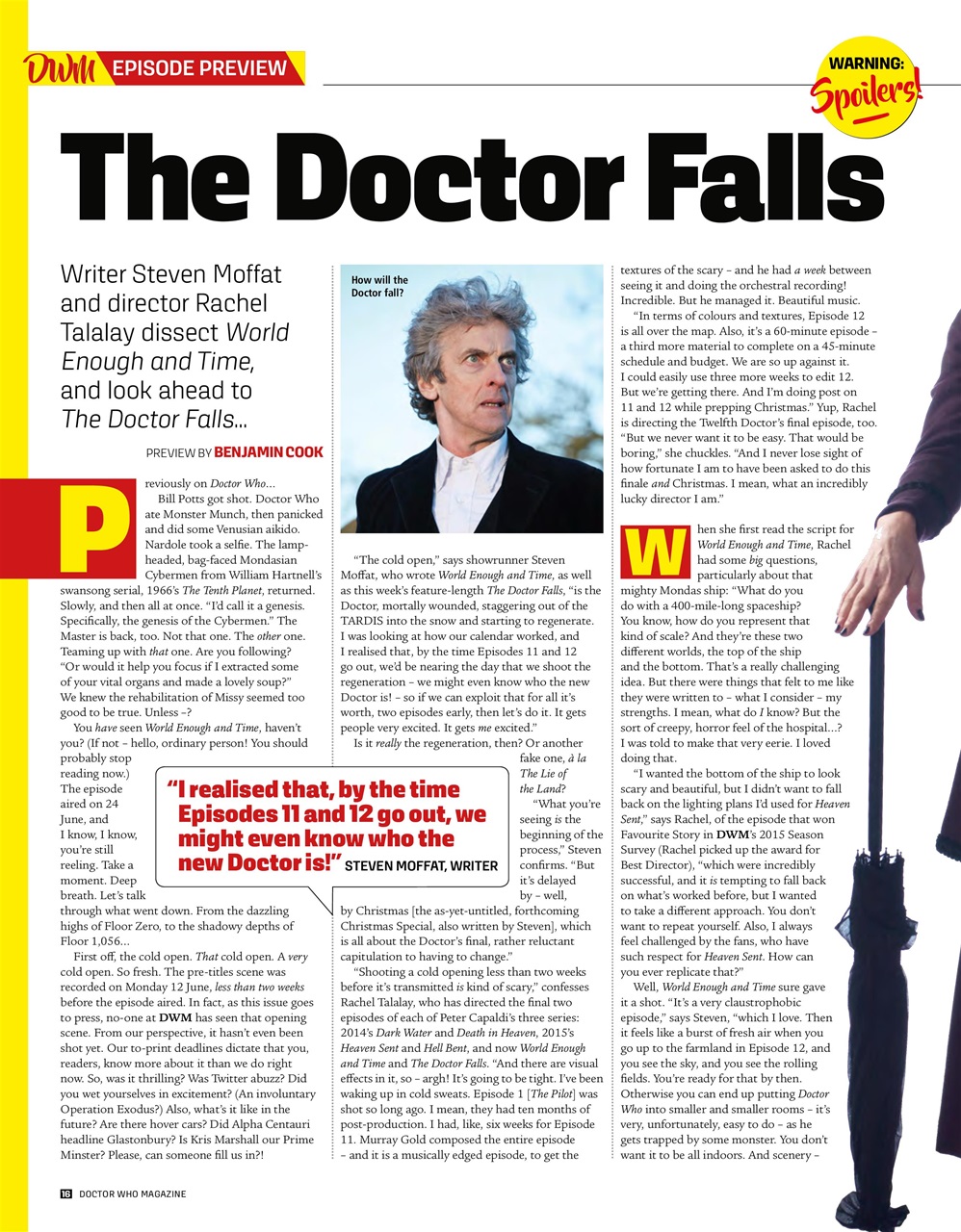 Doctor Who Magazine Preview Pages