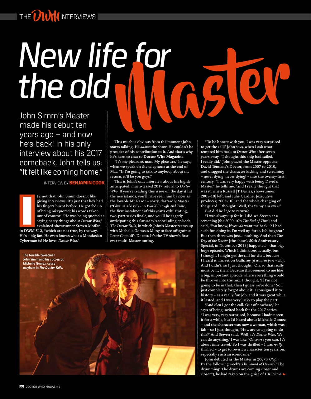 Doctor Who Magazine Preview Pages