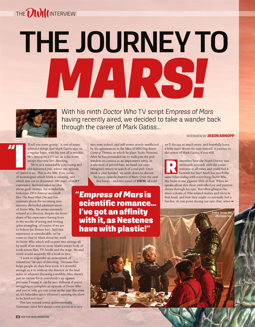 Doctor Who Magazine Preview Pages