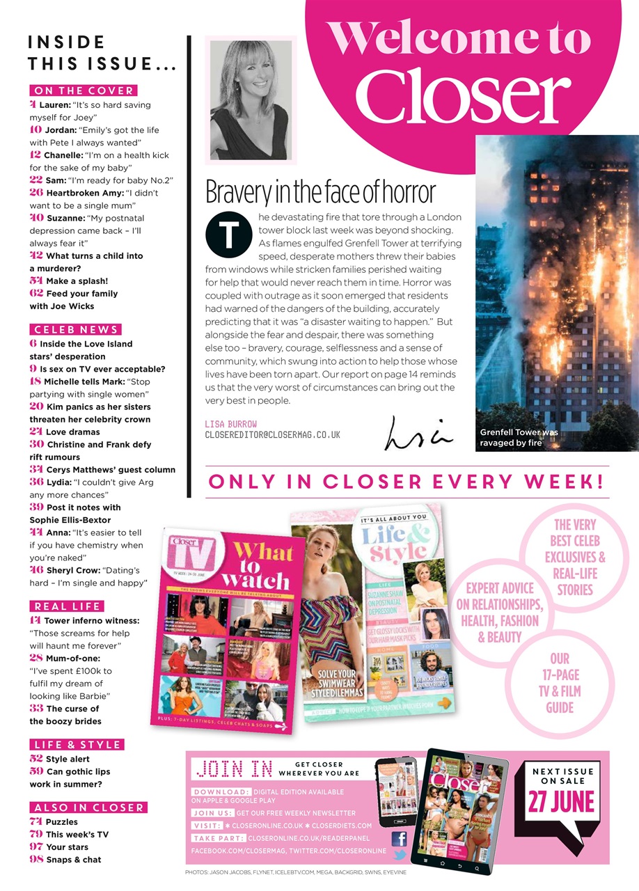 Closer Preview Pages