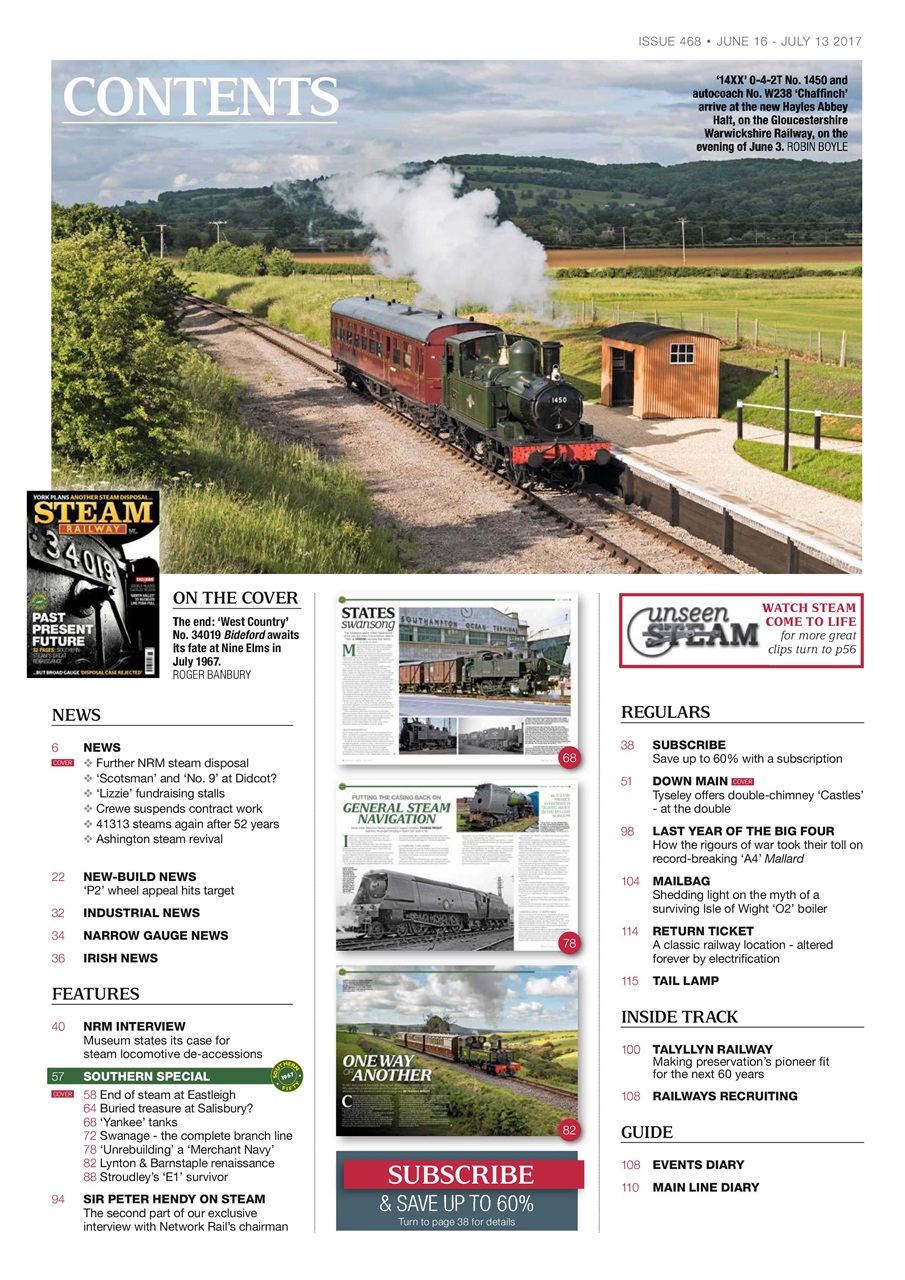 Steam Railway Preview Pages